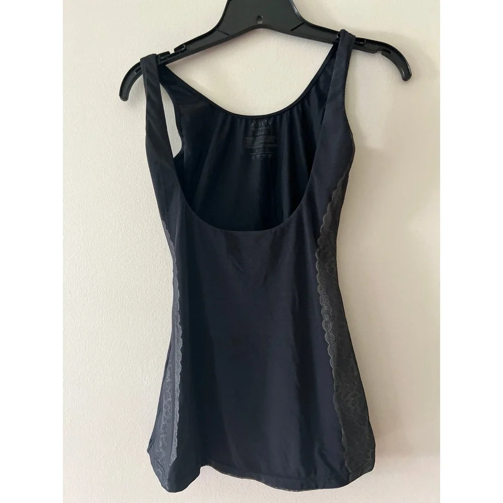 Assets Red Hot Label by Spanx Black Shaping Tank XL - Picture 2 of 4